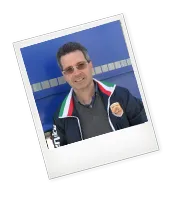 Polaroid Picture of Andrea Alberti