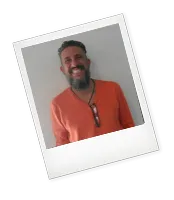 Polaroid Picture of Alessio Minoia